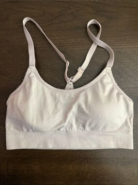 Light Gray Seamless Comfort Bralette Padded Sports bra